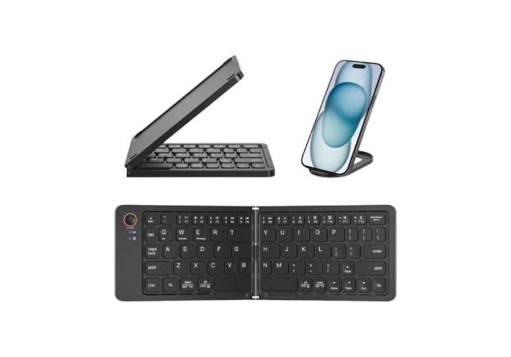 GearUP B023 Rechargeable Ultra Slim Folding Pocket Bluetooth Keyboard GearUP B023 Rechargeable Ultra Slim Folding Pocket Bluetooth Keyboard