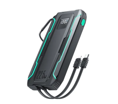 Joyroom JR-L017 10000mAh 22.5W Power Bank with Dual Cables