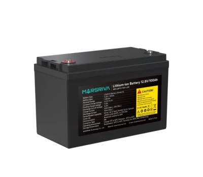 Marsriva MR-LBP12-100-LAR 12.8V 100Ah LiFePO4 UPS Battery