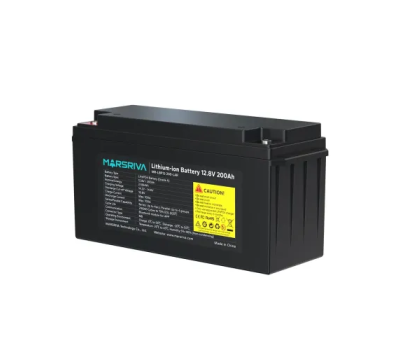 Marsriva MR-LBP12-200-LAR 12.8V 200Ah LiFePO4 UPS Battery