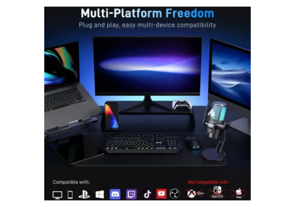 Maono DM40 Pro USB/Wireless Microphone