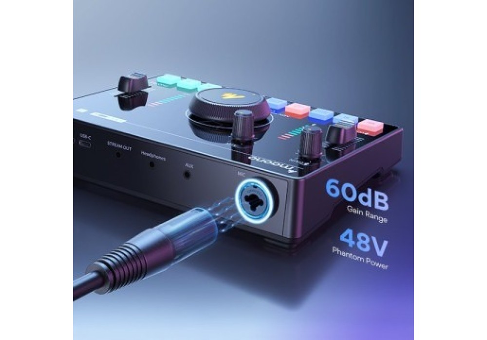 Maonocaster AMC2 NEO One-Stop Streaming Audio Mixer & Sound Card