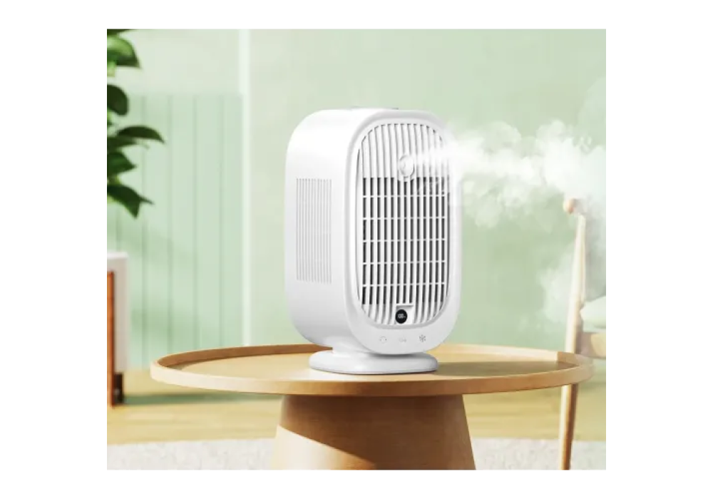 Remax F21 Water Cooling Oscillating Fan with Display Remax F21 Water Cooling Oscillating Fan with Display