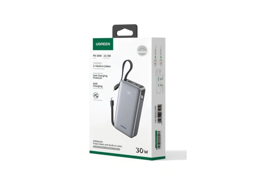 UGREEN PB528 55985 20000MAH 30W POWER BANK