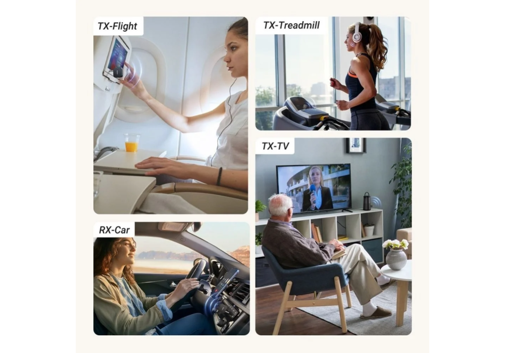 UGREEN 2 in 1 Bluetooth Audio Transmitter Receiver CM667 (35223)