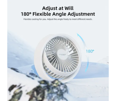 Vyvylabs D04 Mini Portable Desktop Fan with LED light