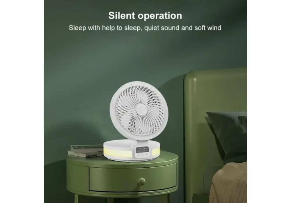 WIWU FS05 Carter Circulating Foldable Rechargeable Table Fan