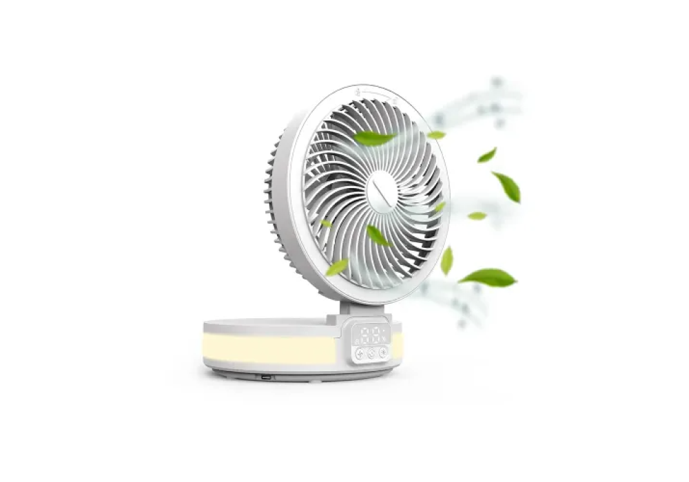 WIWU FS05 Carter Circulating Foldable Rechargeable Table Fan