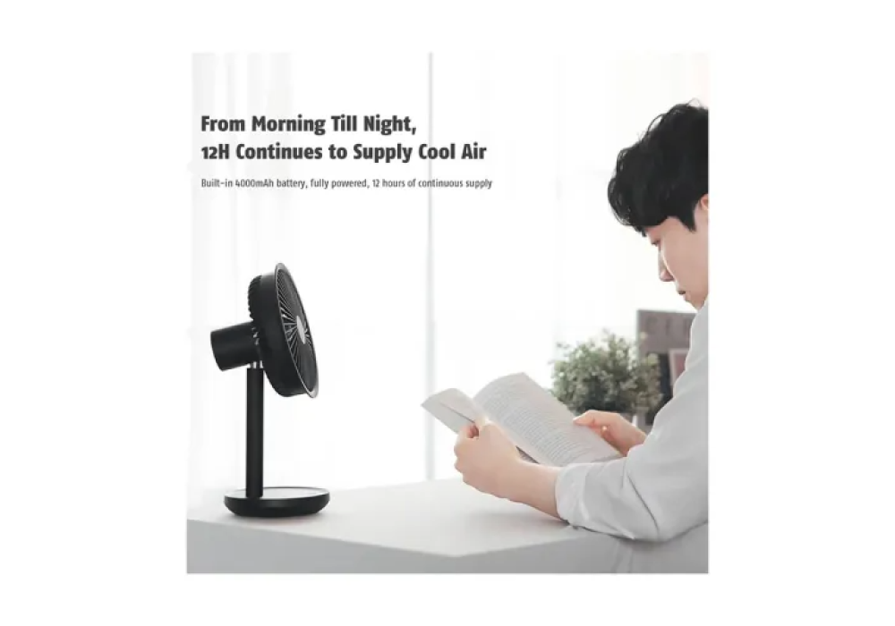 XIAOMI SOLOVE F5 Desktop Charger Fan XIAOMI SOLOVE F5 Desktop Charger Fan