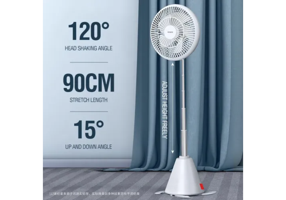 Xundd XDOT-024 Type-C Rechargeable Oscillating Fan