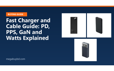 Fast Charger and Cable Guide: PD, PPS, GaN and Watts Explained