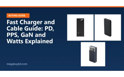 Fast Charger and Cable Guide: PD, PPS, GaN and Watts Explained