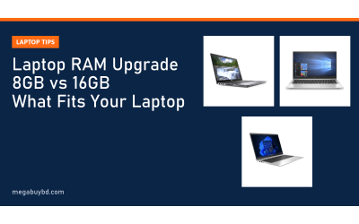 Laptop RAM Upgrade 8GB vs 16GB: How Much You Need and What Fits