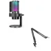 Fifine Ampligame A8 USB Microphone with RGB Live Monitoring