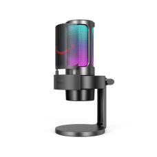 Fifine Ampligame A8 USB Microphone with RGB Live Monitoring