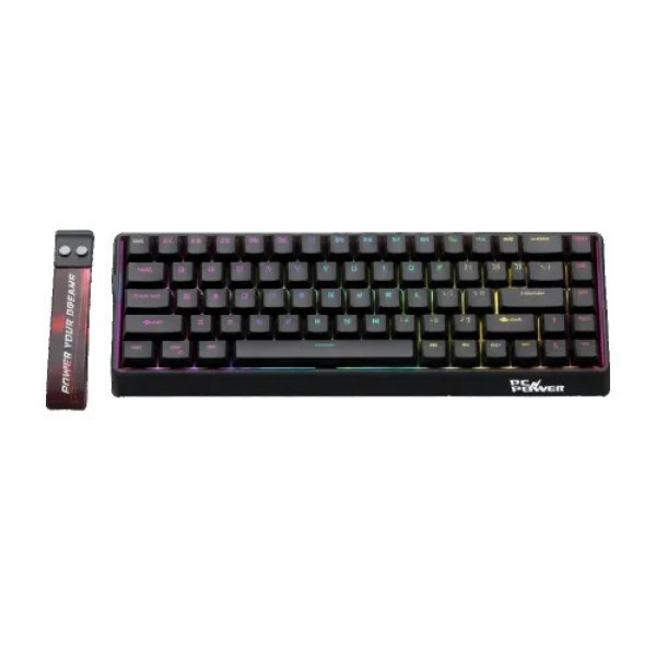 PC Power K63 HE Hall Effect RGB Wired Gaming Keyboard
