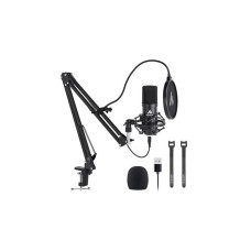 Maono AU-A04 Podcast Microphone Boom Arm Bundle Plug and Play