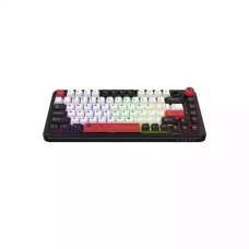 Ajazz AK820 MAX Plus Tri-Mode Mute Switch Mechanical Keyboard with Display (Black Shark Red)