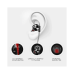 QKZ DM10 Metallic Earbuds Stereo Earphones