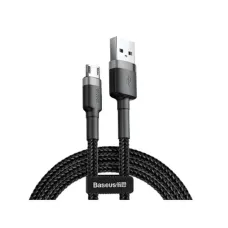 Baseus Cafule USB-A to Micro USB 2.4A Braided Cable 1m (CAMKLF-BG1)