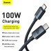 Baseus Crystal Shine 100W USB-C to USB-C Fast Charging Cable (1.2m & 2m)