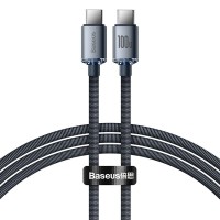 Baseus Crystal Shine 100W USB-C to USB-C Fast Charging Cable (1.2m & 2m)