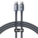 Baseus Crystal Shine 100W USB-C to USB-C Fast Charging Cable (1.2m & 2m)