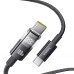 Baseus Display 2 100W USB-C to USB-C Cable with Digital Display 1m