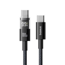 Baseus Display 2 100W USB-C to USB-C Cable with Digital Display 1m