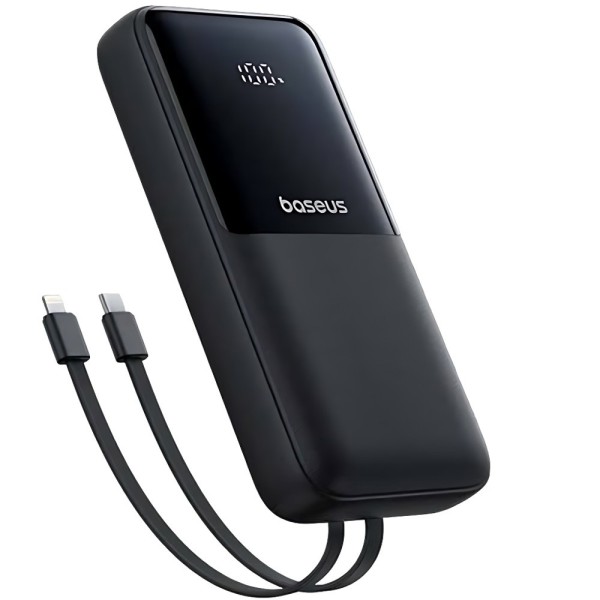 Baseus Extreme PPJP312 22.5W 20000mAh Power Bank with Built-in USB-C & Lightning Cable