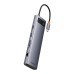 Baseus Metal Gleam 11-in-1 USB-C Hub with HDMI, VGA & RJ45