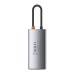 Baseus Metal Gleam 4-in-1 USB-C Hub with HDMI & 100W PD