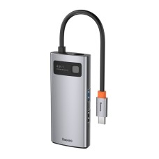 Baseus Metal Gleam 4-in-1 USB-C Hub with HDMI & 100W PD