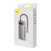Baseus Metal Gleam 6-in-1 USB-C Hub with 4K60Hz HDMI & Gigabit LAN