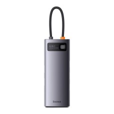 Baseus Metal Gleam 6-in-1 USB-C Hub with 4K60Hz HDMI & Gigabit LAN