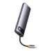 Baseus Metal Gleam 8-in-1 USB-C Hub with Dual HDMI & SD/TF