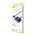 Baseus Square Round 4 in 1 USB 3.0 Hub (1 × USB 3.0 + 3 × USB 2.0) 1m Black