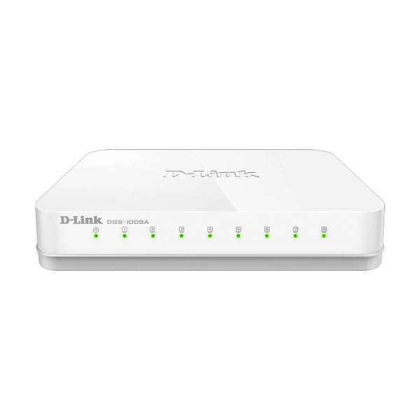 D-Link DGS-1008A 8 Port Gigabit Desktop Switch