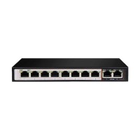 D-Link DGS-F1010P-E 10-Port Gigabit Unmanaged PoE Switch