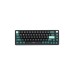 PC Power K68 TRI-MODE Keyboard (Keycap Black, Green, Cyan)
