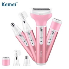 Kemei KM-6637 Multi Functional 4 In 1 Shaver