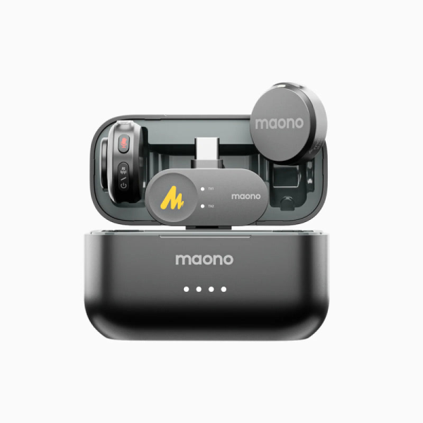 Maono Wave T5 Wireless Lavalier Microphone Combo