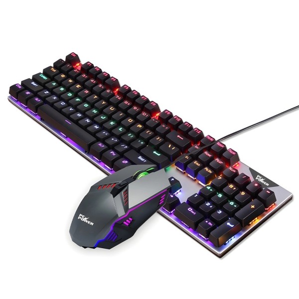 PC Power Flare RGB Mechanical Keyboard and Mouse Combo