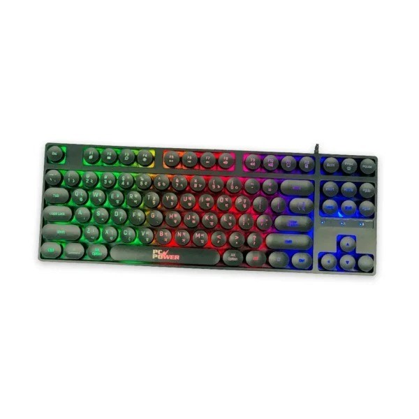 PC Power K87 Retro Punk Suspension Keyboard