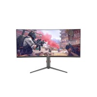 PC Power PCG34B180WQC 34 Inch WQHD 180Hz Curved Gaming Monitor