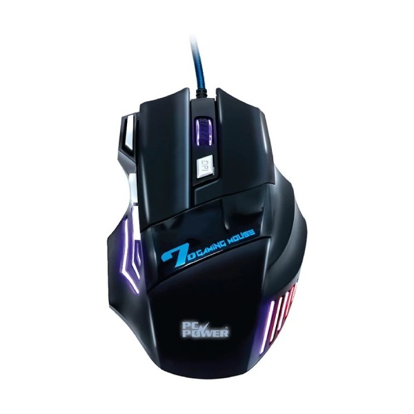 PC Power PCM101G Wired RGB Gaming Mouse