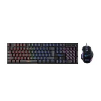 PC Power PGC801G12 Wired Gaming Keyboard & Mouse Combo