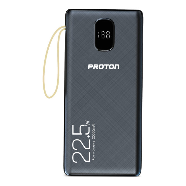 Proton Energy Mate 20000mAh 22.5W Power Bank with Dual Torch Light