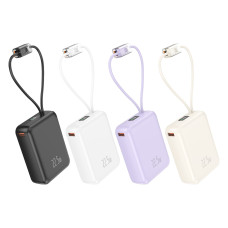 Proton PowerCore 20 20000mAh 22.5W Power Bank with Built-in Type-C and Lightning Cables