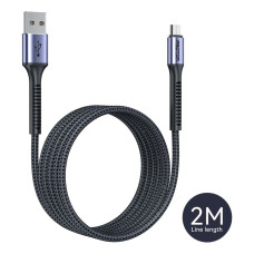Proton Premium Nylon Braided USB-A to Micro USB Cable 2m